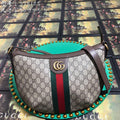 Gucci a€?98125 Ophidia GG Small Shoulder Bag Brown - Voguebags