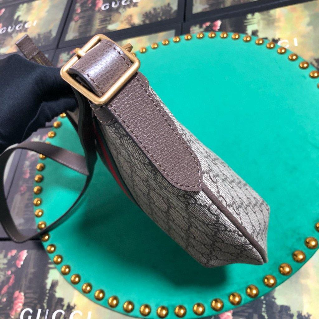 Gucci a€?98125 Ophidia GG Small Shoulder Bag Brown - Voguebags