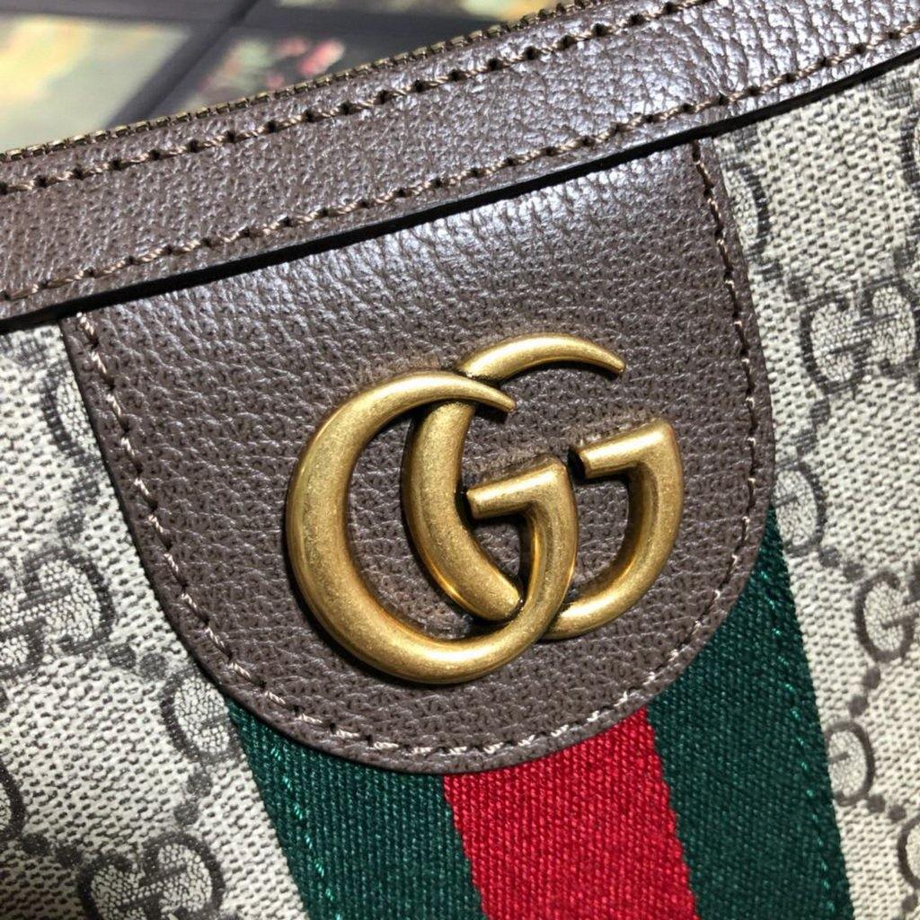 Gucci a€?98125 Ophidia GG Small Shoulder Bag Brown - Voguebags