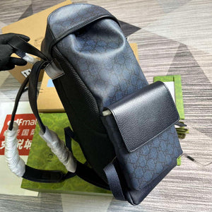 Gucci 598140 Ophidia GG Medium Backpack Blue and black - Default Title - View 3