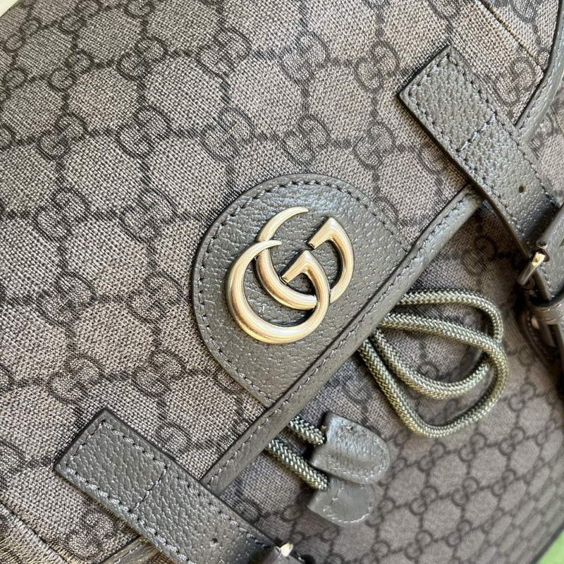 Gucci 598140 Ophidia GG Medium Backpack Grey