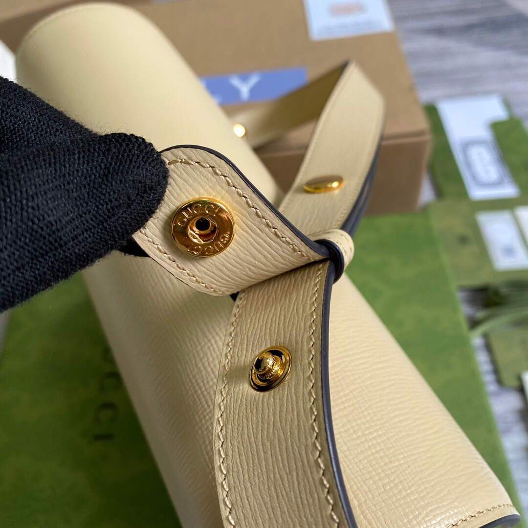 Gucci ‎602204 Gucci Horsebit 1955 Small Shoulder Bag Beige