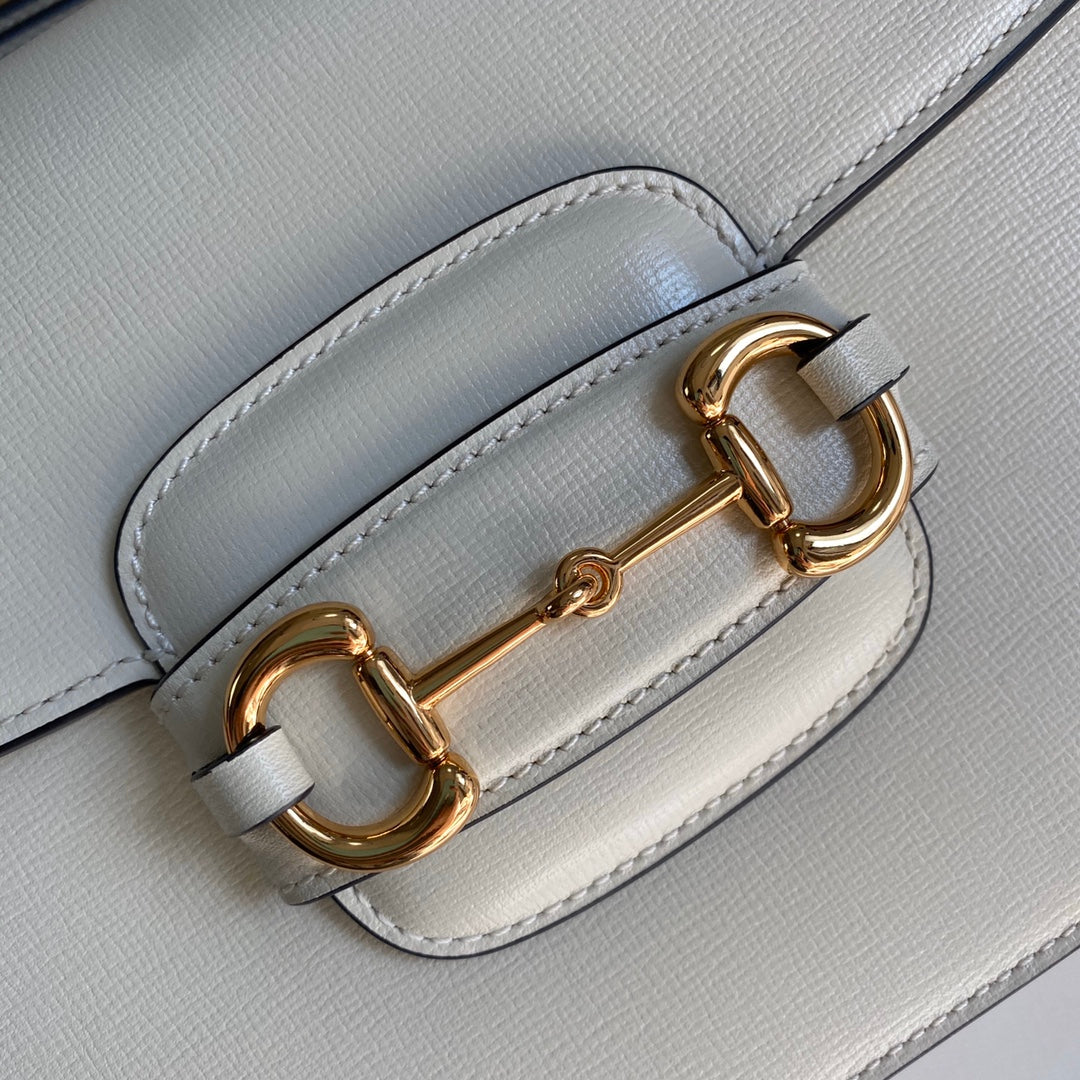 Gucci Horsebit 1955 shoulder bag 602204 Beige leather