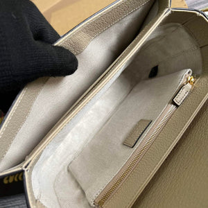 Gucci Horsebit 1955 shoulder bag 602204 beige with beige leather - Default Title - View 8