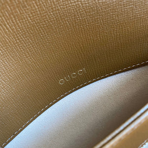 Gucci Horsebit 1955 shoulder bag 602204 Beige with brown leather - Default Title - View 9