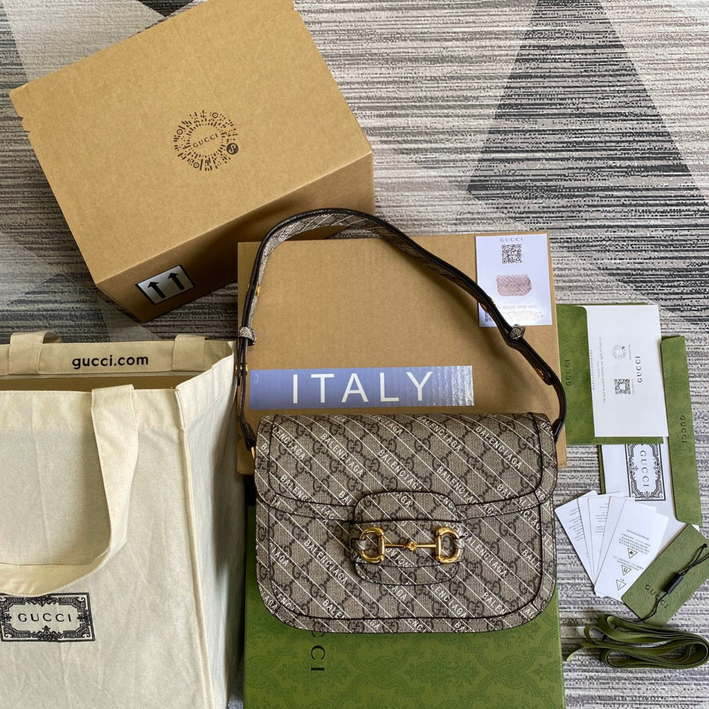 Gucci Horsebit 1955 shoulder bag 602204 Beige