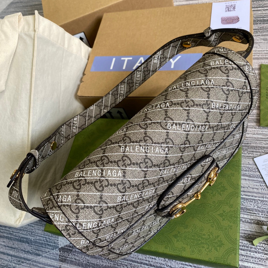 Gucci Horsebit 1955 shoulder bag 602204 Beige - Default Title - View 7
