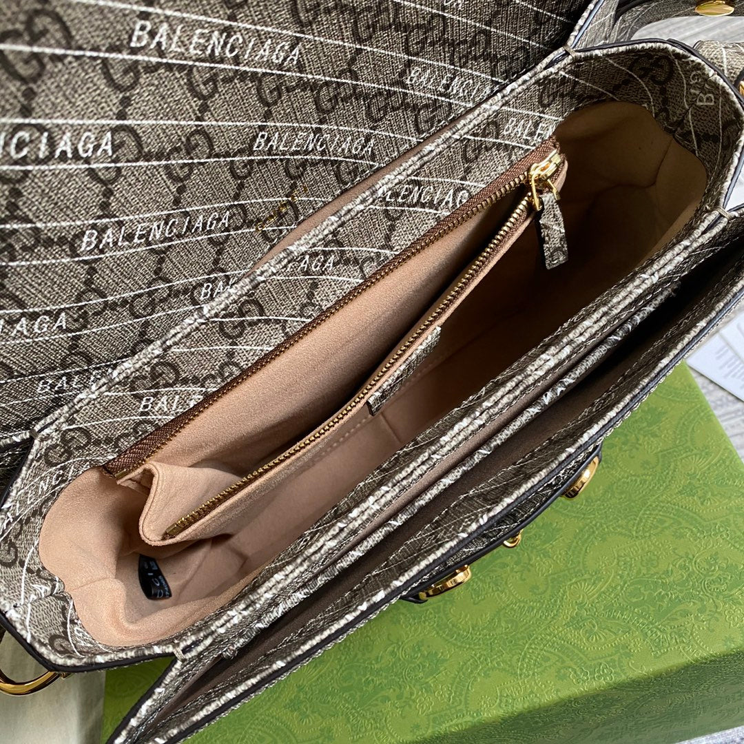 Gucci Horsebit 1955 shoulder bag 602204 Beige - Default Title - View 9