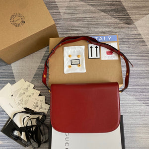 Gucci Horsebit 1955 shoulder bag 602204 Red leather - Default Title - View 2