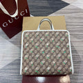 Gucci 605614 Children's Printed GG Tote Bag Beige - Default Title - View 1