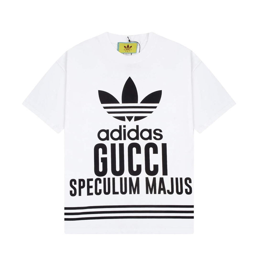 Gucci 616036 Adidas x Gucci Cotton Jersey Men Women's T-shirt G38682