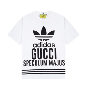 Gucci 616036 Adidas x Gucci Cotton Jersey Men Women's T-shirt G38682 - XS - View 1
