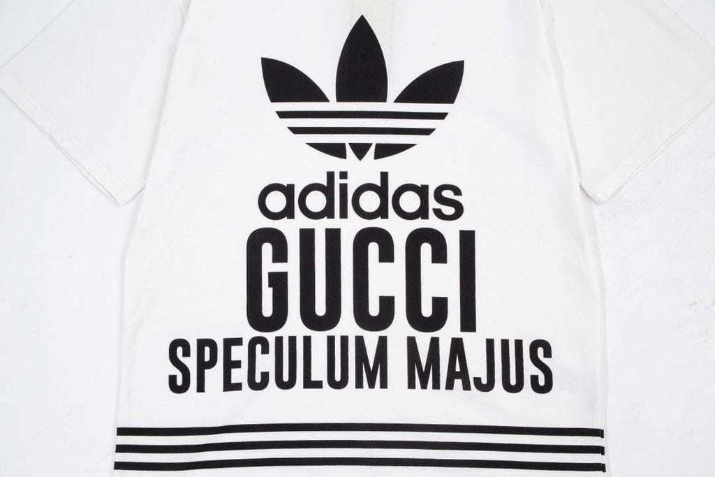 Gucci 616036 Adidas x Gucci Cotton Jersey Men Women's T-shirt G38682