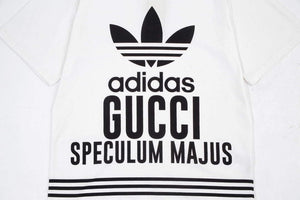 Gucci 616036 Adidas x Gucci Cotton Jersey Men Women's T-shirt G38682 - XS - View 5