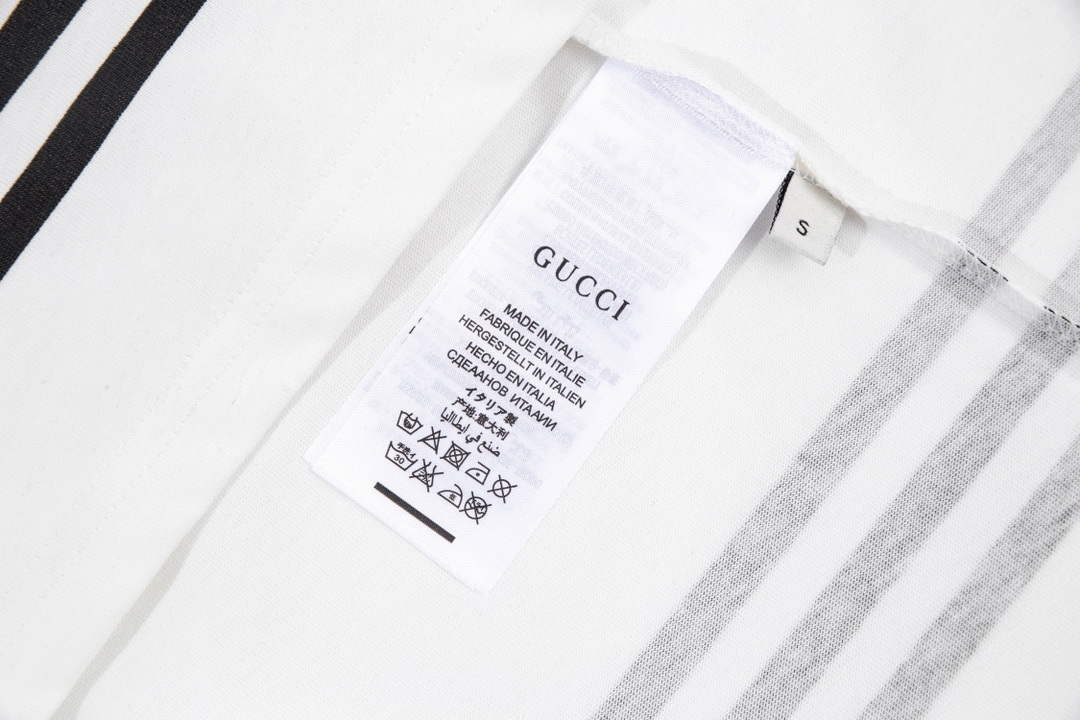 Gucci 616036 Adidas x Gucci Cotton Jersey Men Women's T-shirt G38682