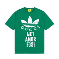 Gucci 616036 Adidas x Gucci Cotton Jersey Men Women's T-shirt G38684