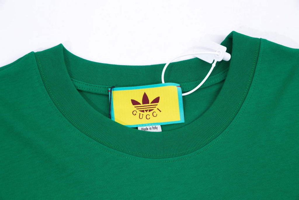 Gucci 616036 Adidas x Gucci Cotton Jersey Men Women's T-shirt G38684