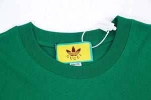 Gucci 616036 Adidas x Gucci Cotton Jersey Men Women's T-shirt G38684 - XS - View 3