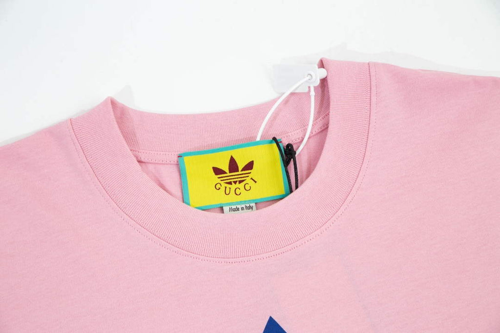 Gucci 616036 Adidas x Gucci Cotton Jersey Men Women's T-shirt G38685