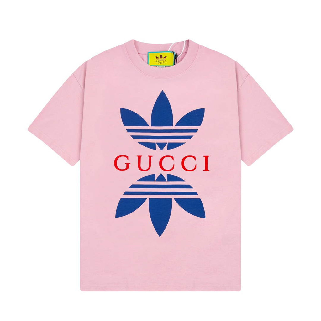 Gucci 616036 Adidas x Gucci Cotton Jersey Men Women's T-shirt G38685