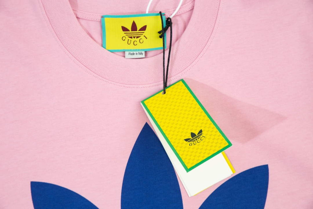 Gucci 616036 Adidas x Gucci Cotton Jersey Men Women's T-shirt G38685