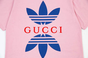 Gucci 616036 Adidas x Gucci Cotton Jersey Men Women's T-shirt G38685 - XS - View 5