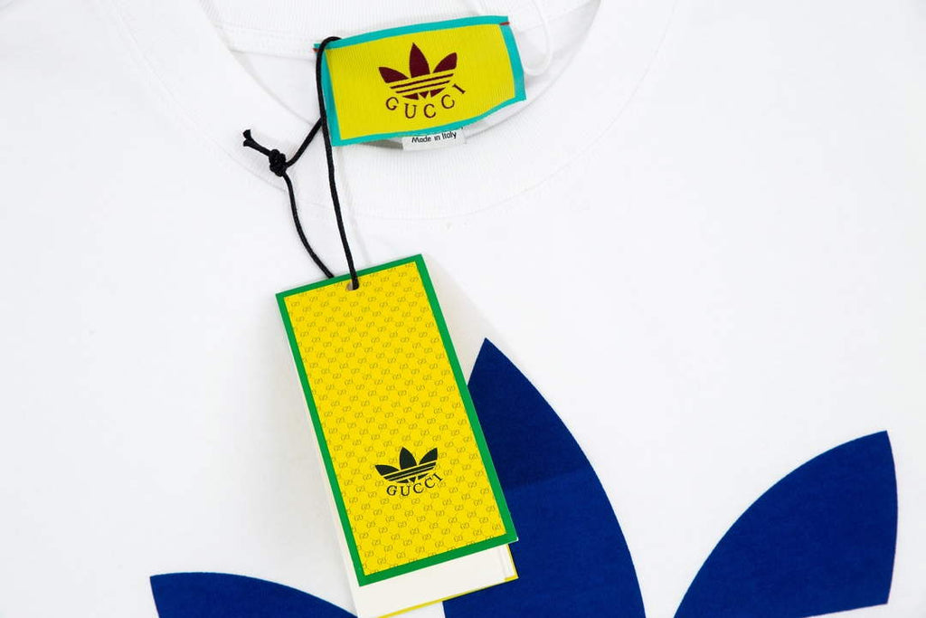 Gucci 616036 Adidas x Gucci Cotton Jersey Men Women's T-shirt G38686