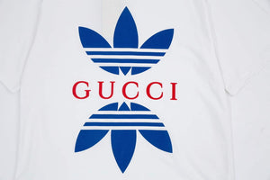 Gucci 616036 Adidas x Gucci Cotton Jersey Men Women's T-shirt G38686 - XS - View 5