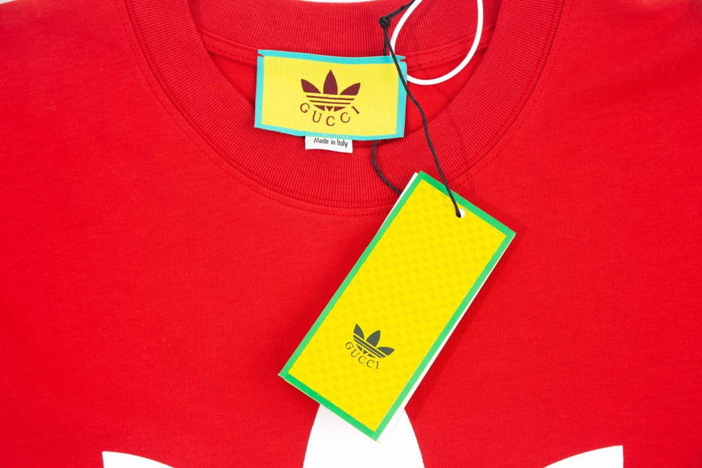 Gucci 616036 Adidas x Gucci Cotton Jersey Men Women's T-shirt G38681