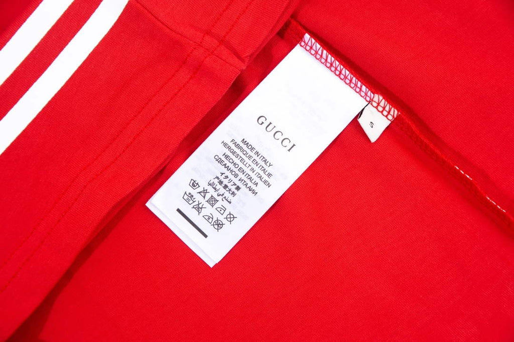 Gucci 616036 Adidas x Gucci Cotton Jersey Men Women's T-shirt G38681
