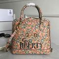 Gucci 620850 GG Horsebit 1955 Top Handle Bag Printing Liberty - luxibagsmall