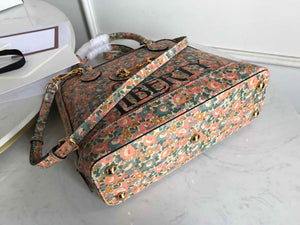 Gucci 620850 GG Horsebit 1955 Top Handle Bag Printing Liberty - luxibagsmall