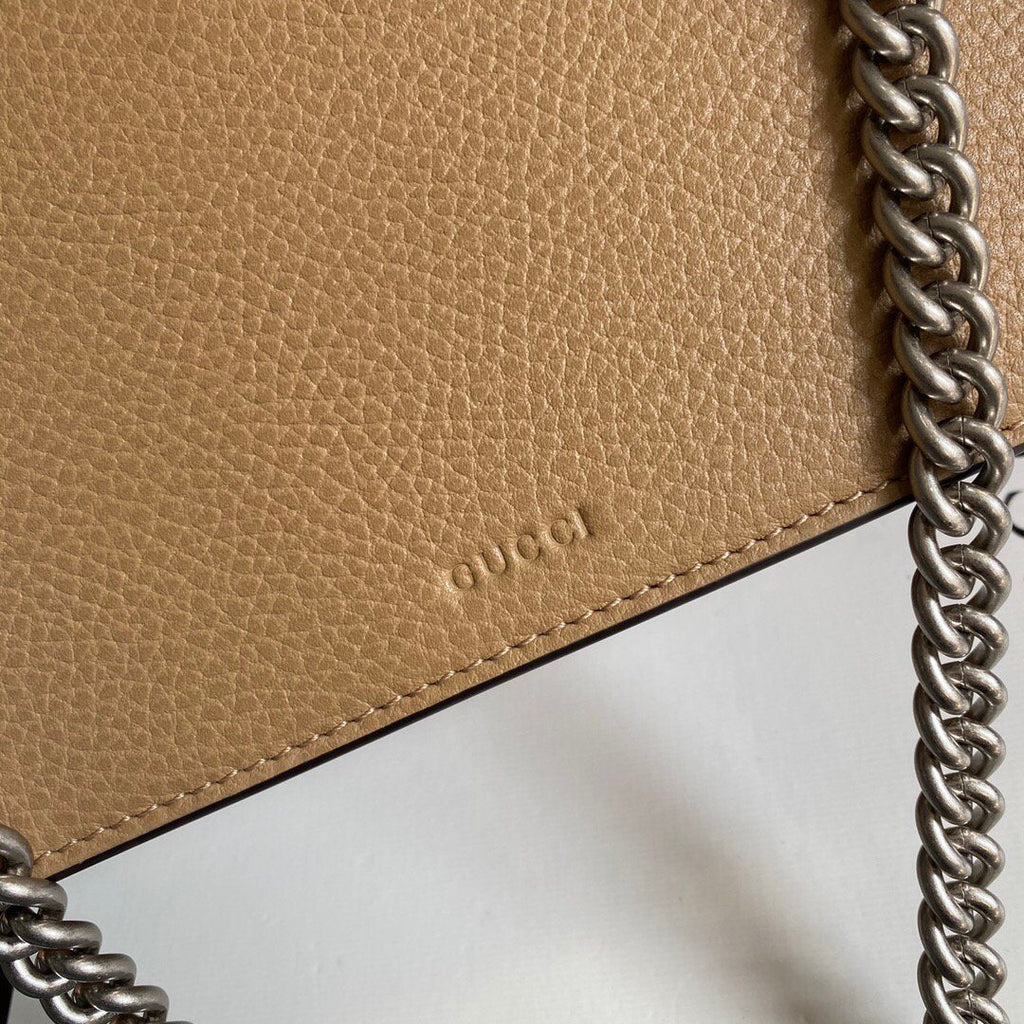 Gucci 621512 Dionysus GG Top Handle Bag Khaki
