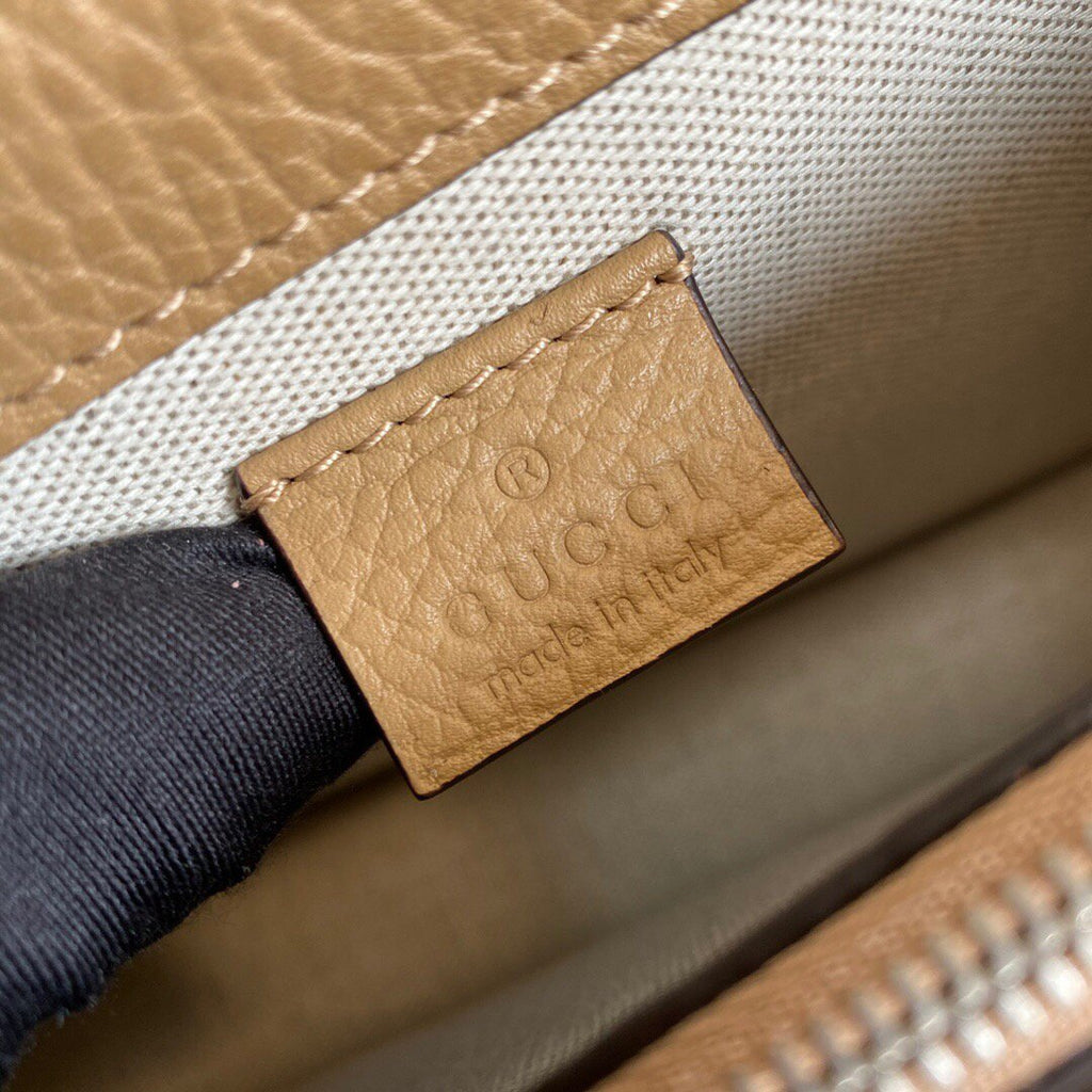 Gucci 621512 Dionysus GG Top Handle Bag Khaki