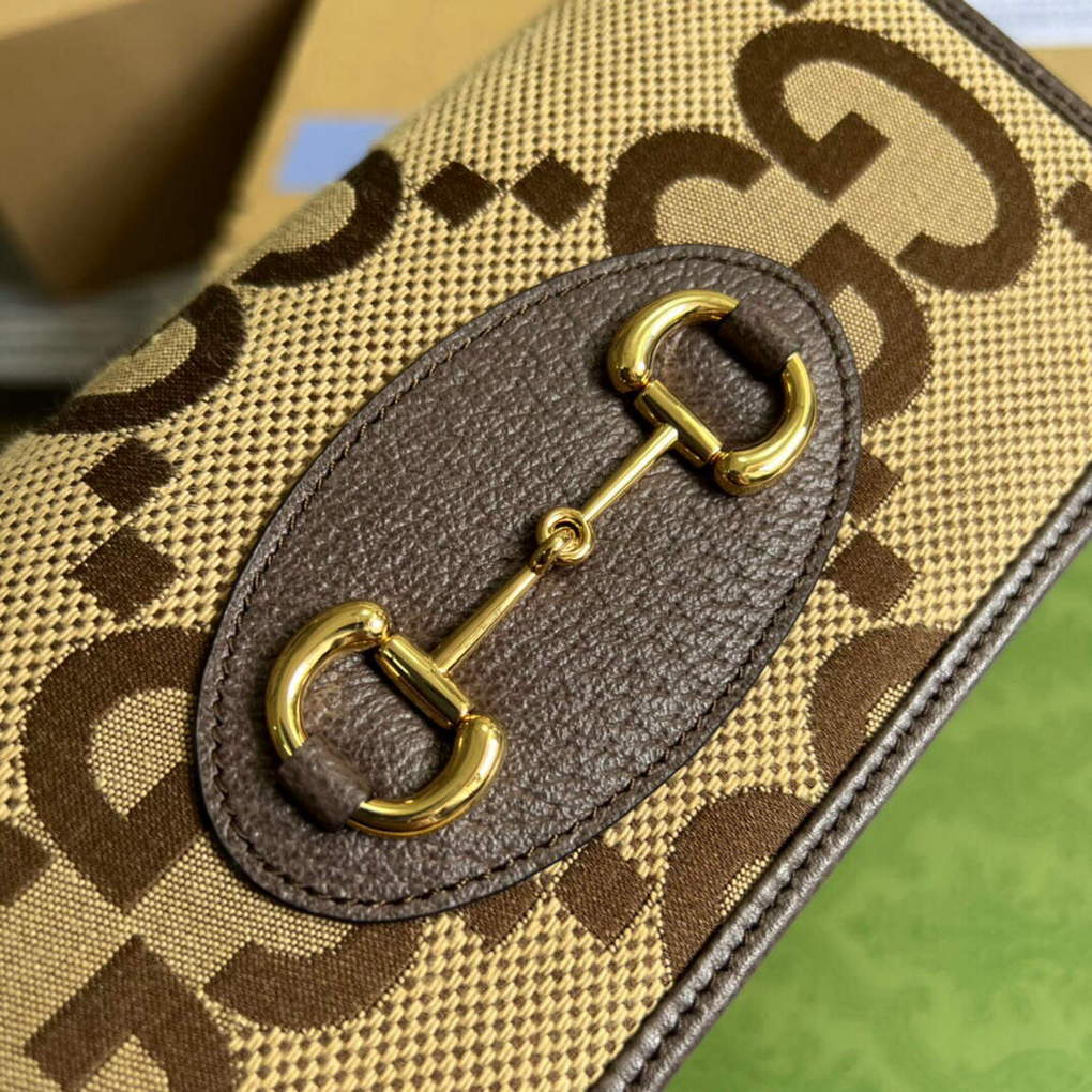 Gucci 621892 Gucci Horsebit 1955 Chain Wallet Brown - Default Title - View 6