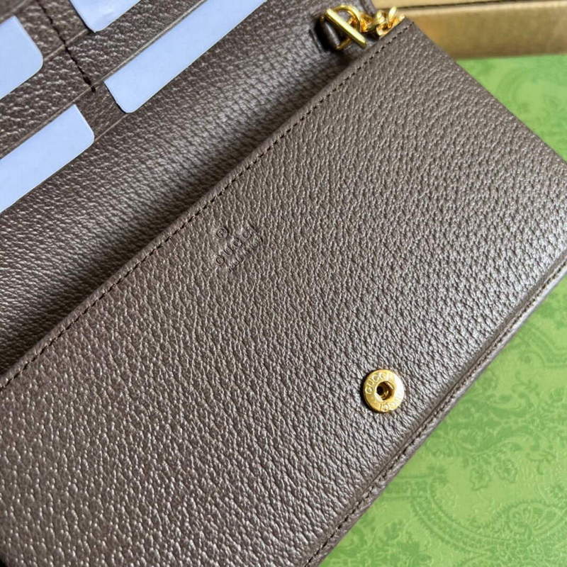 Gucci 621892 Gucci Horsebit 1955 Chain Wallet Brown - Default Title - View 8