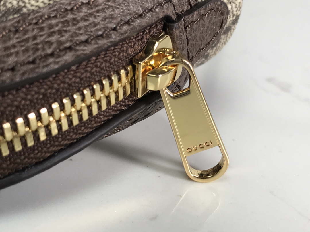 Gucci 625550 Ophidia GG medium cosmetic case Beige &ebony