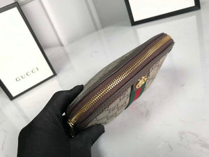 Gucci 625550 Ophidia GG medium cosmetic case Beige &ebony - Default Title - View 7