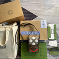 Gucci 625615 Gucci Horsebit 1955 Mini Bag Grey Brown - Default Title - View 1