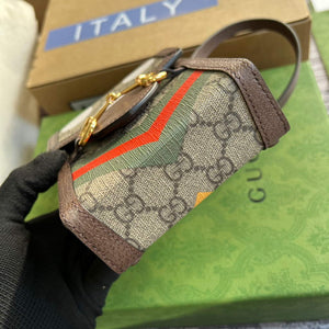 Gucci 625615 Gucci Horsebit 1955 Mini Bag Grey Brown - Default Title - View 4