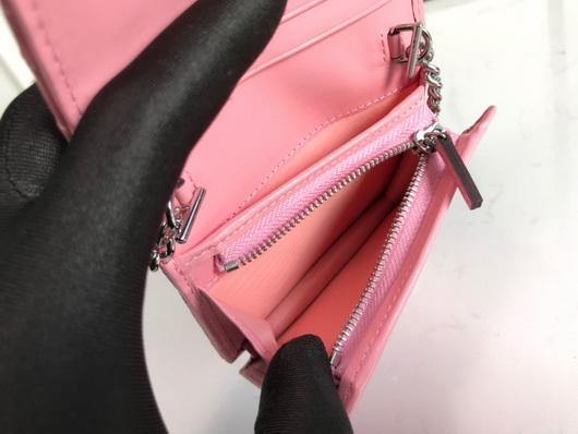 Gucci 625693 GG Marmont Card Case Wallet Pink - luxibagsmall