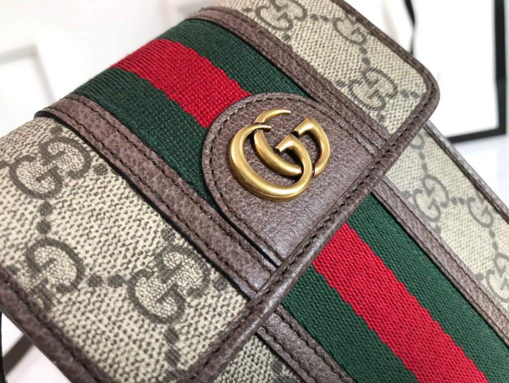 Gucci 625757 Ophidia Mini Bag Brown