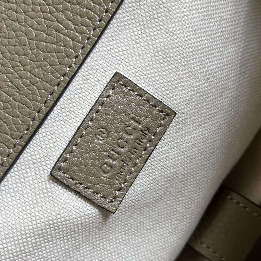 Gucci 625770 Jumbo GG Backpack Taupe - Default Title - View 9
