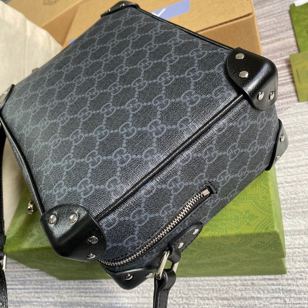 Gucci 626363  GG Shoulder Bag Black