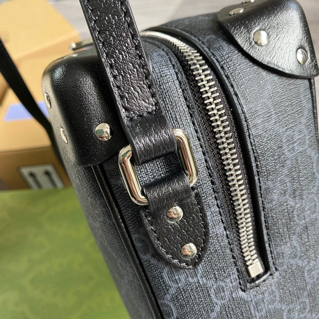 Gucci 626363  GG Shoulder Bag Black