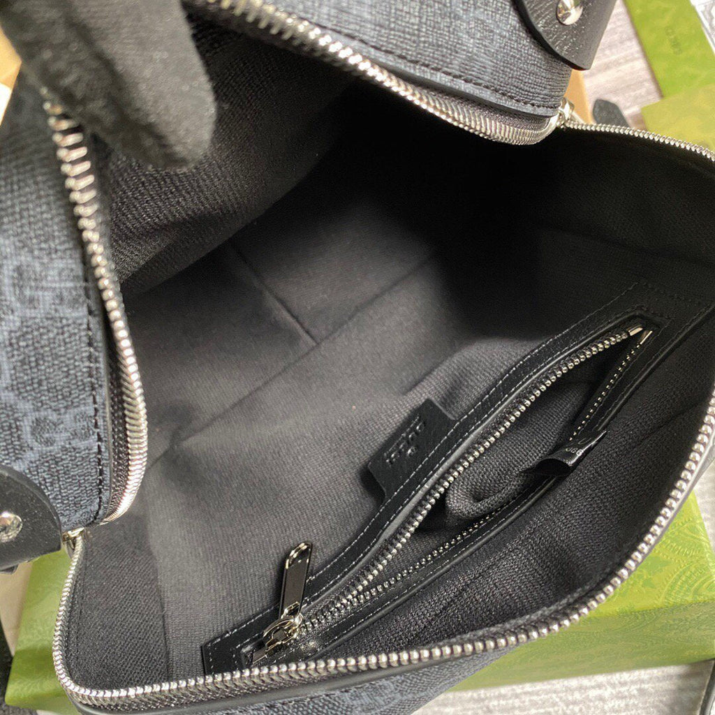 Gucci 626363  GG Shoulder Bag Black