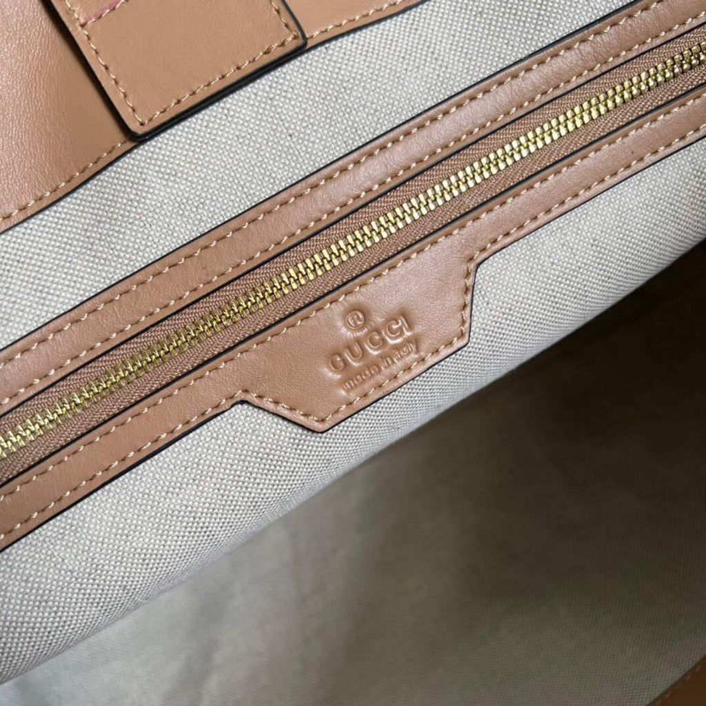 Gucci 631685 GG matelass¨¦ leather medium tote Bag Beige