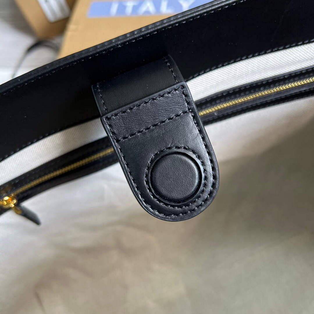 Gucci 631685 GG matelass¨¦ leather medium tote Bag Black