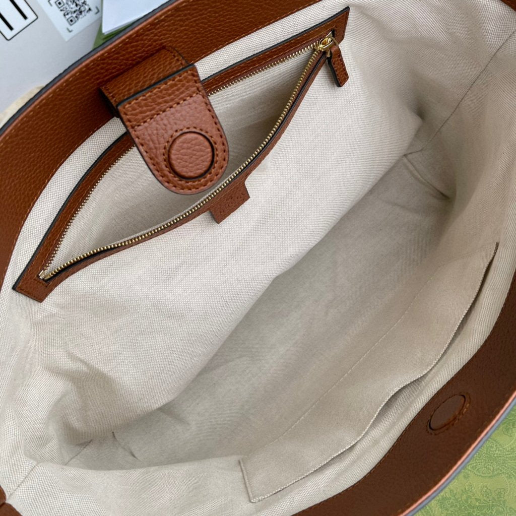 Gucci 631685 Ophidia GG Medium Tote Bag Blue