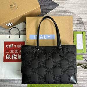 Gucci 631685 Ophidia GG medium tote black - Default Title - View 2
